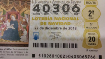 LOTERÍA NAVIDAD 2018 ACDEM