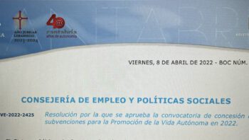 AYUDAS PROMOCIÓN DE LA VIDA AUTÓNOMA 2022